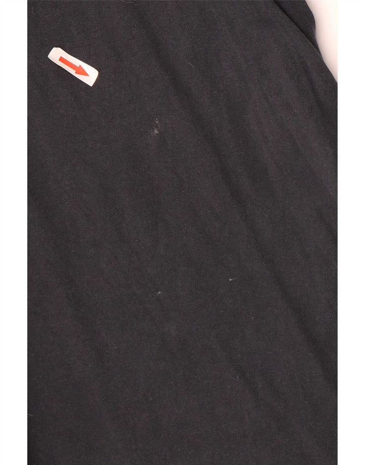 Nike grafisk T-shirt top til mænd XL sort bomuld