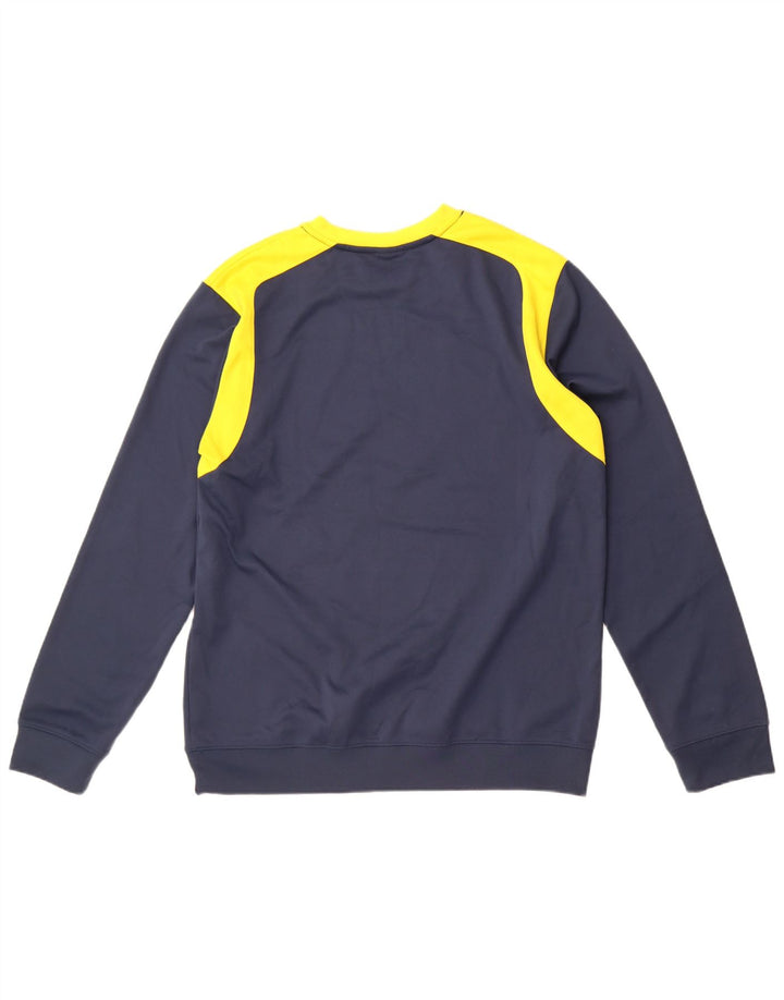 Joma Herre Sweatshirt Jumper Large Navy Blue Colourblock Polyester