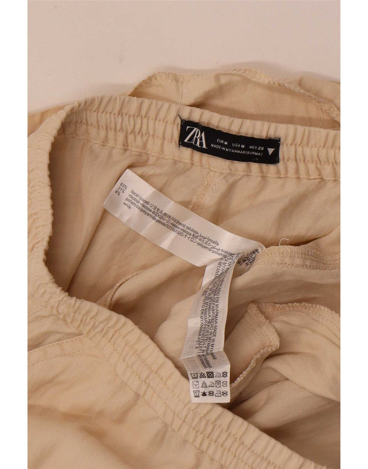 Zara Lige Chinobukser Medium W28 L32 Off White Lyocell