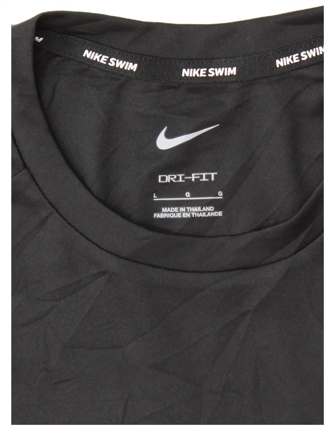 NIKE Herre Dri Fit Top Langærmet Stor Sort