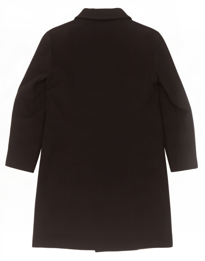 Max & Co. Dobbeltradet frakke til kvinder UK 14 Large Black