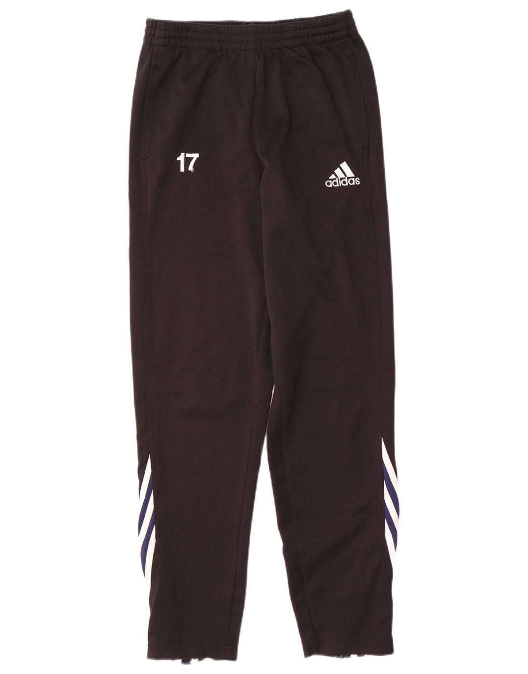 ADIDAS Træningsdragtsbukser til mænd Lille sort polyester