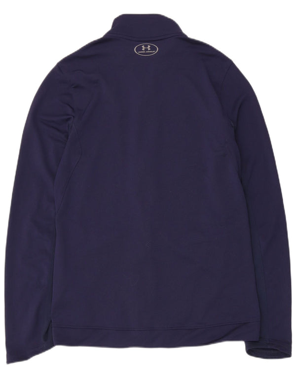 Under Armour Dame træningsdragt Topjakke UK 12 Medium Navy Blue Polyester