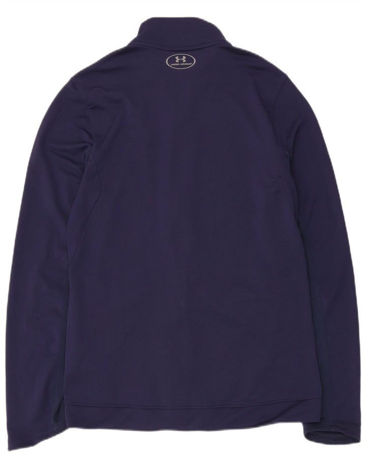 Under Armour Dame træningsdragt Topjakke UK 12 Medium Navy Blue Polyester