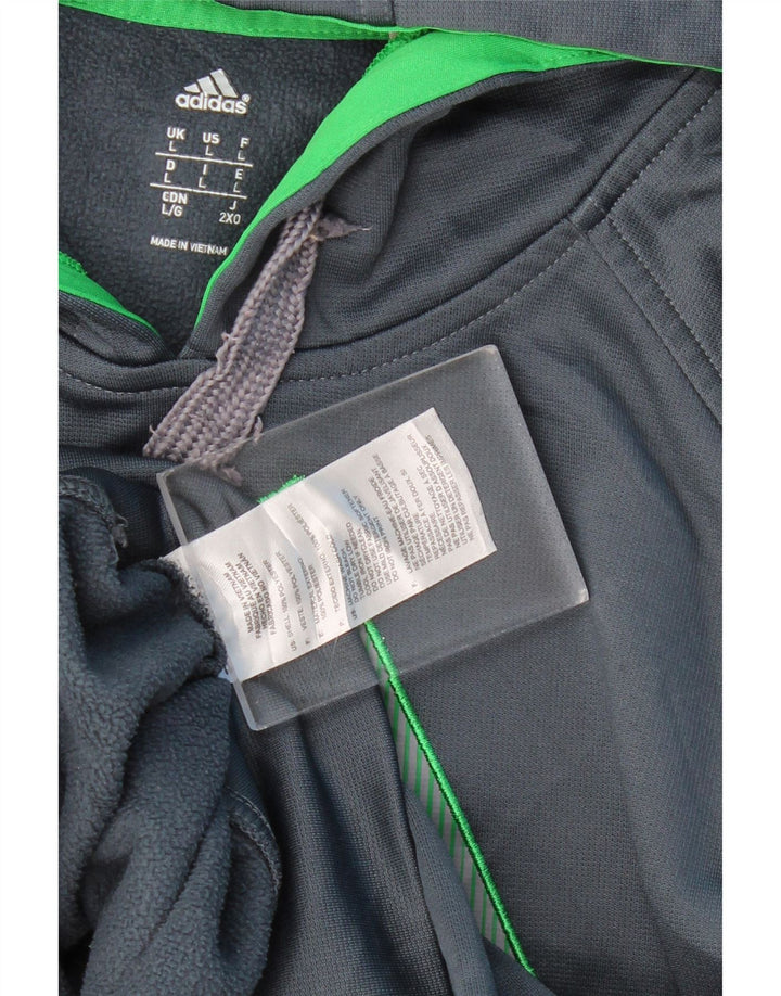 ADIDAS Grafisk hættetrøje til mænd Stor marineblå polyester