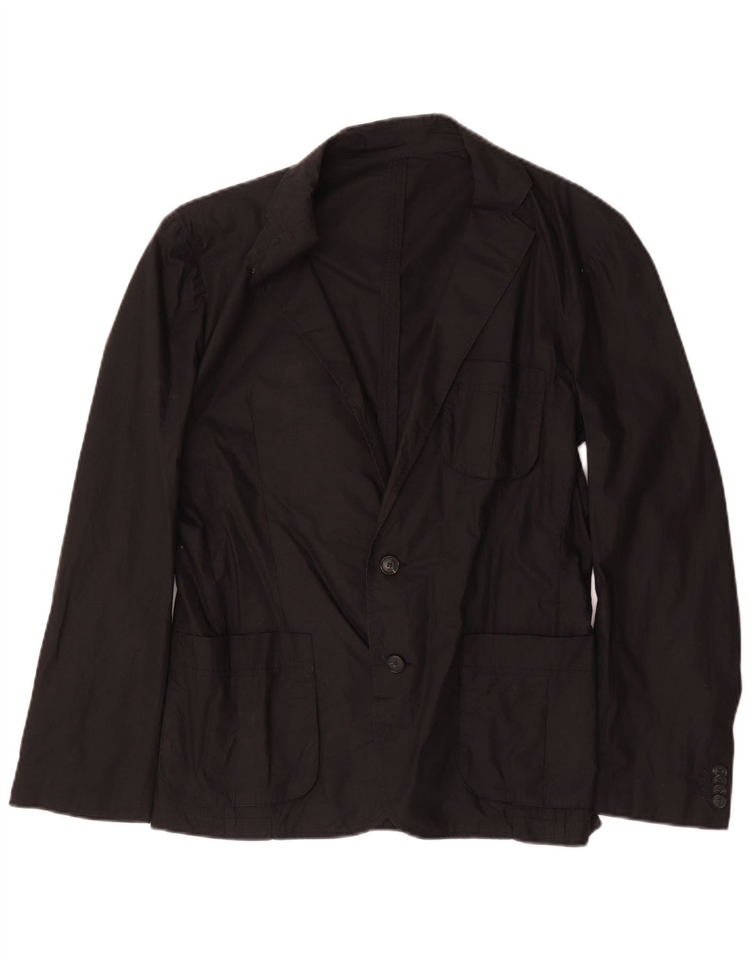 Calvin Klein Herre 2 Button Blazer Jacket UK 36 Small Black