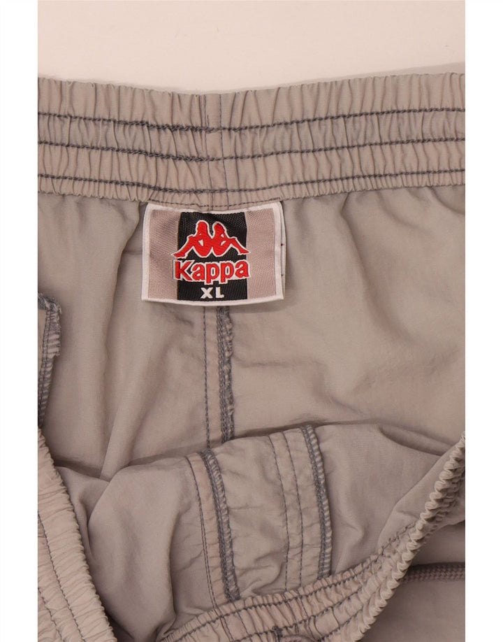 KAPPA Badeshorts til mænd XL Grå polyamid