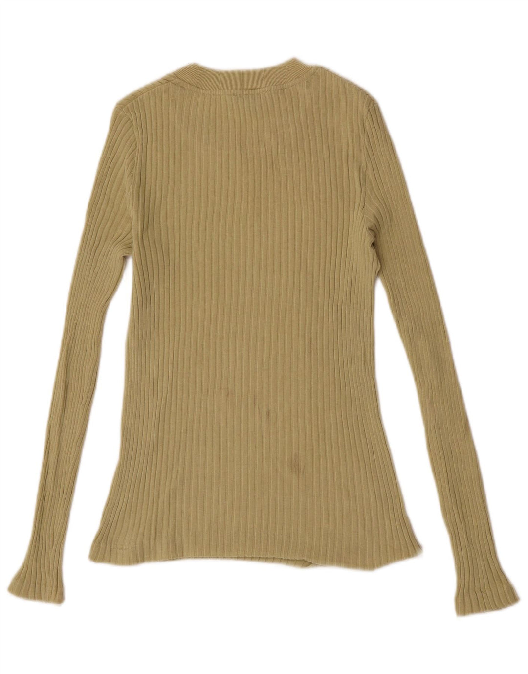 Massimo Dutti Dame Top Langærmet UK 8 Small Khaki