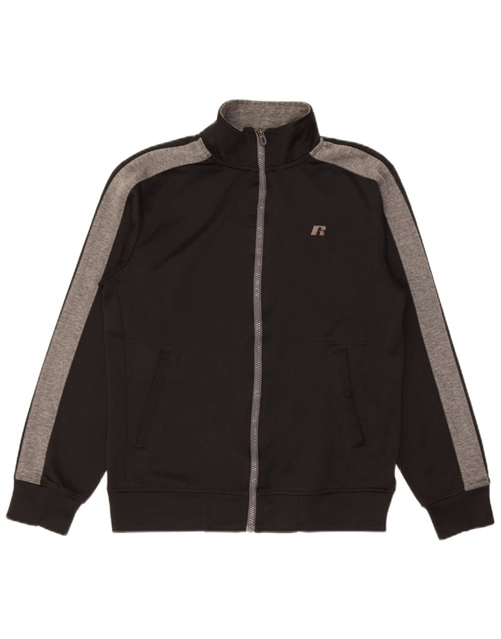 Russell Athletic Herre træningsdragt Top jakke Lille sort polyester