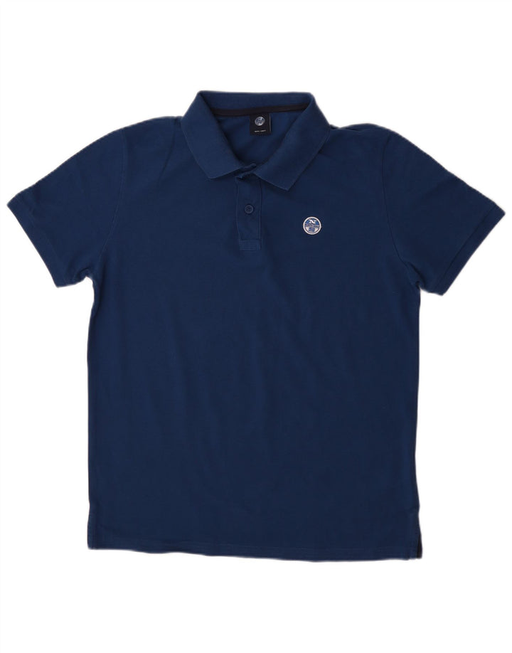 North Sails Herre poloshirt Medium Navyblå Bomuld
