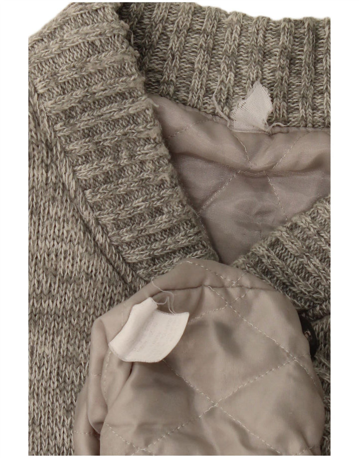 VINTAGE Herre cardigan sweater XL Grå