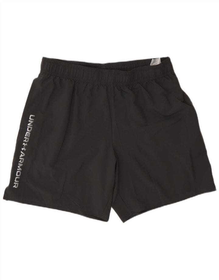 Under Armour Herre Graphic Regular Sports Shorts XL Grå Polyester