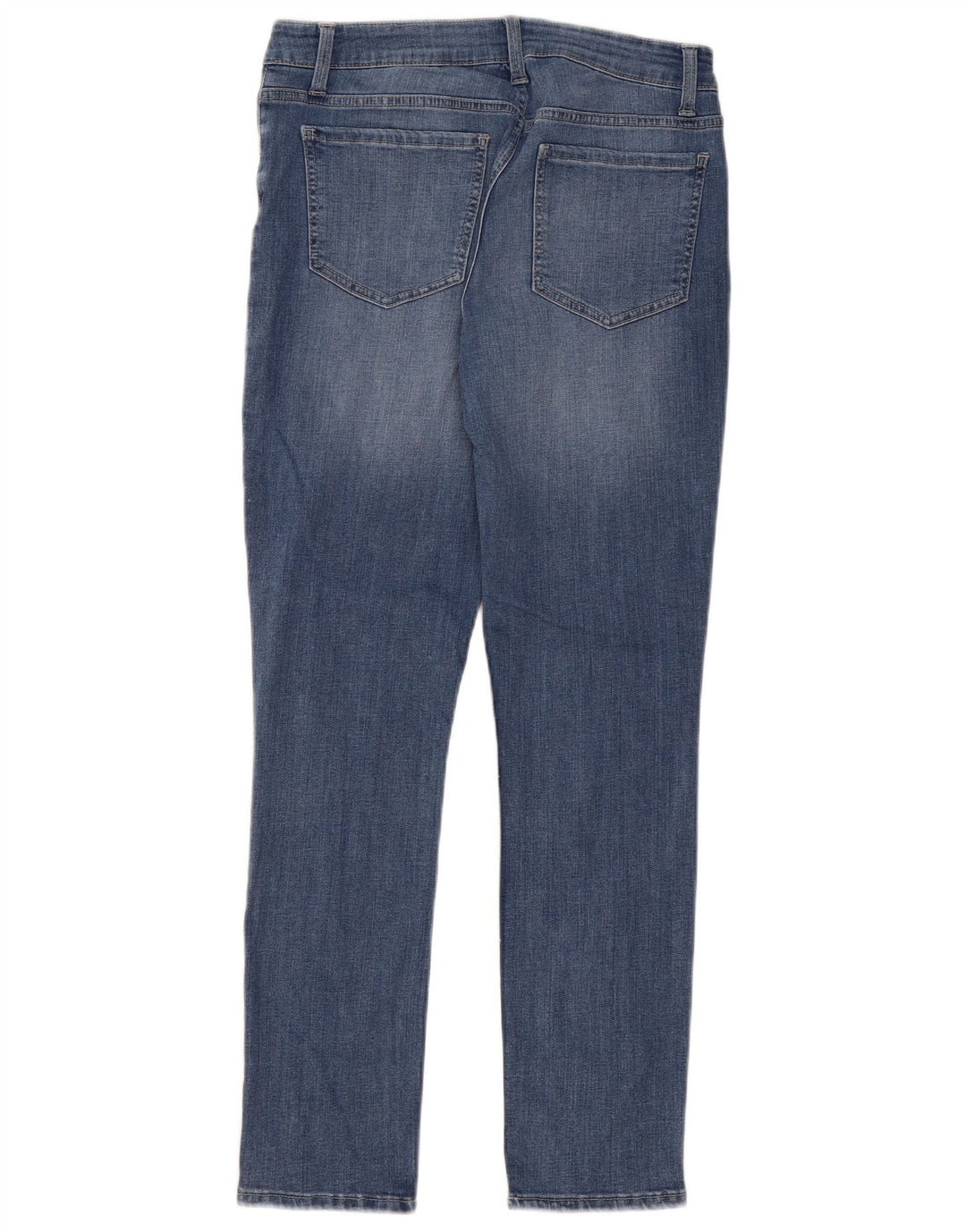 Wrangler Dame Slim Jeans US 10 Large W30 L29 Blå Bomuld