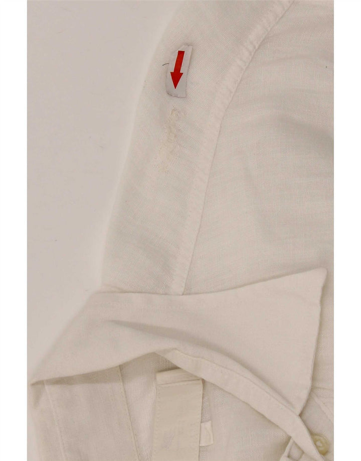 Etro Herreskjorte 2XL Hvid hør