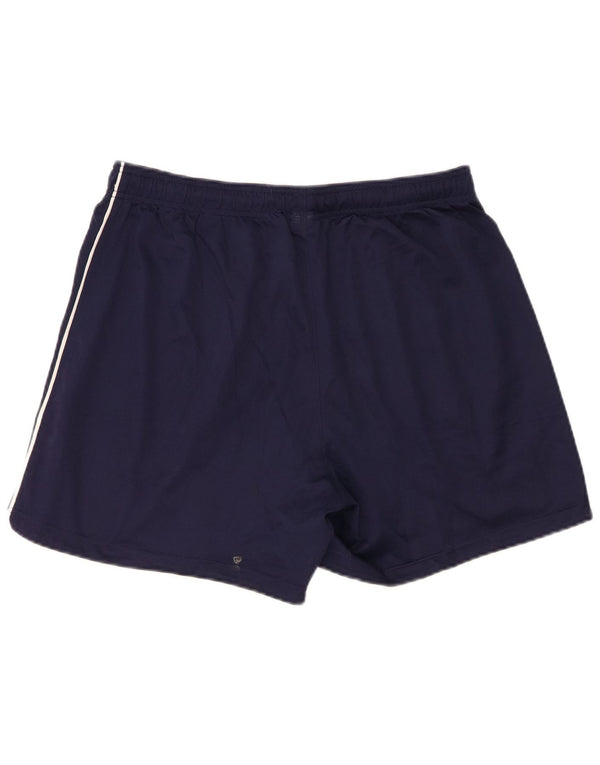 Asics Boys Sports Shorts 15-16 år 2XL Navy Blue Polyester