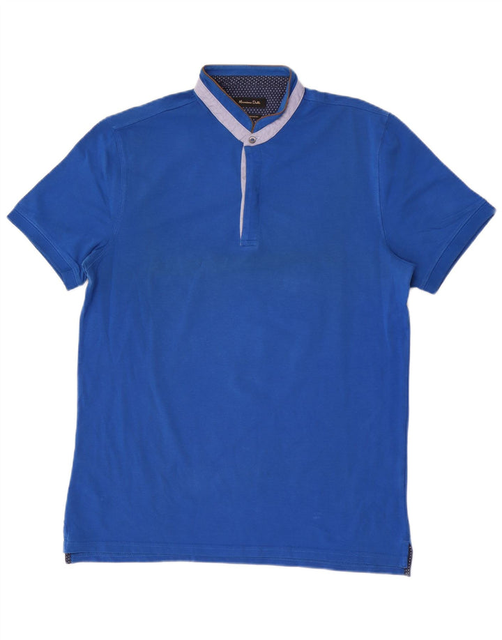 Massimo Dutti Herre Polo Shirt Large Blue