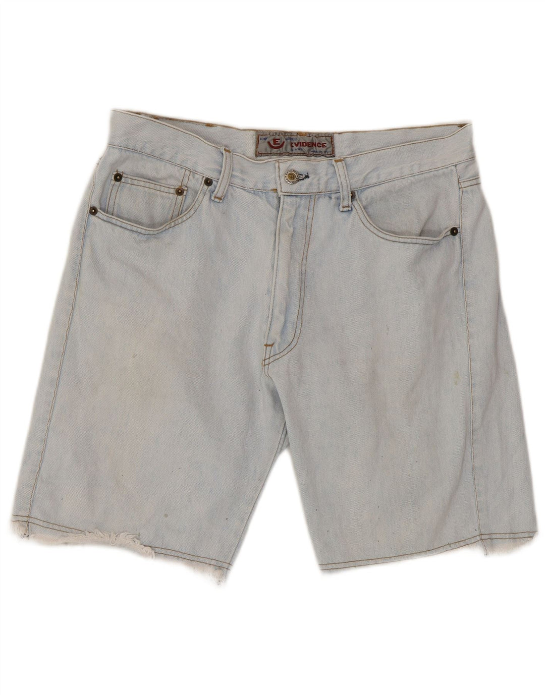 EVIDENCE Denimshorts til mænd W32 Medium Blue