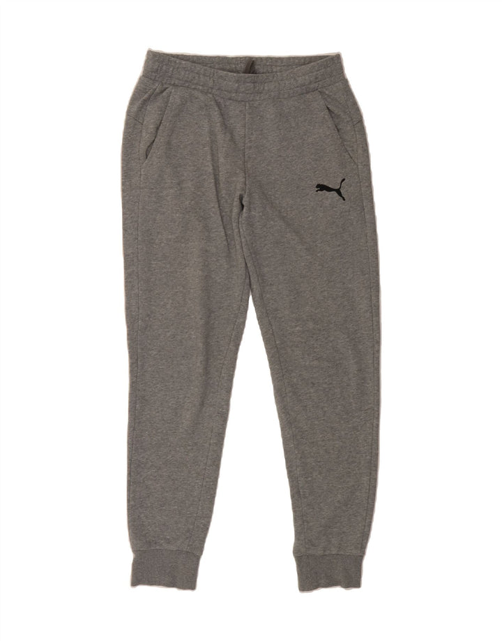 PUMA Mens Tracksuit Trousers Joggers Medium Grey Cotton Vintage Puma and Second-Hand Puma from Messina Hembry 