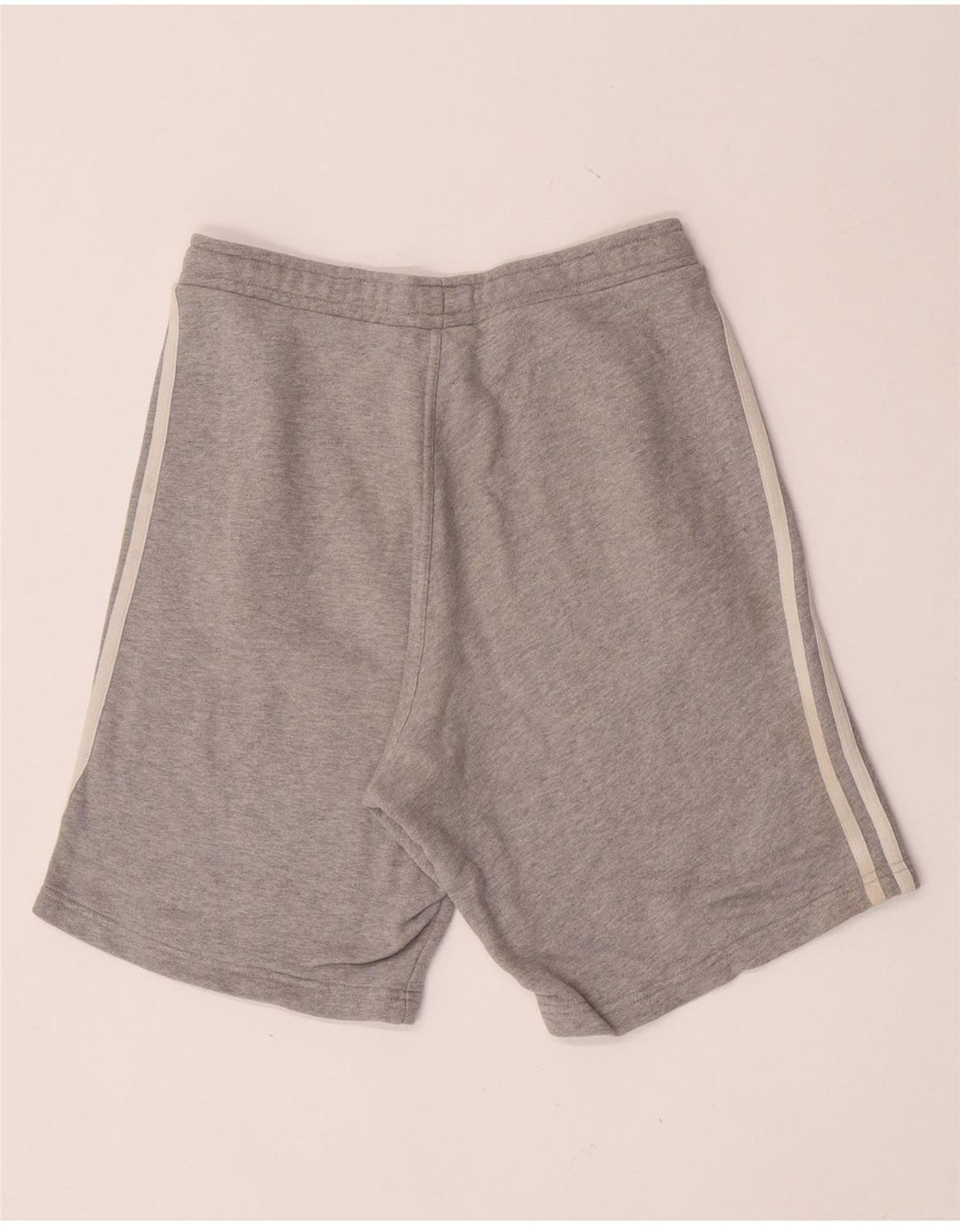 Adidas Sportsshorts til mænd, små grå flækkede bomuld