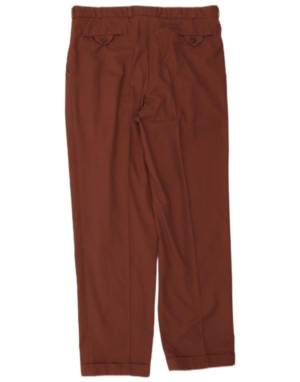 Vintage herre jakkesæt med jakkesæt W34 L32 Brun
