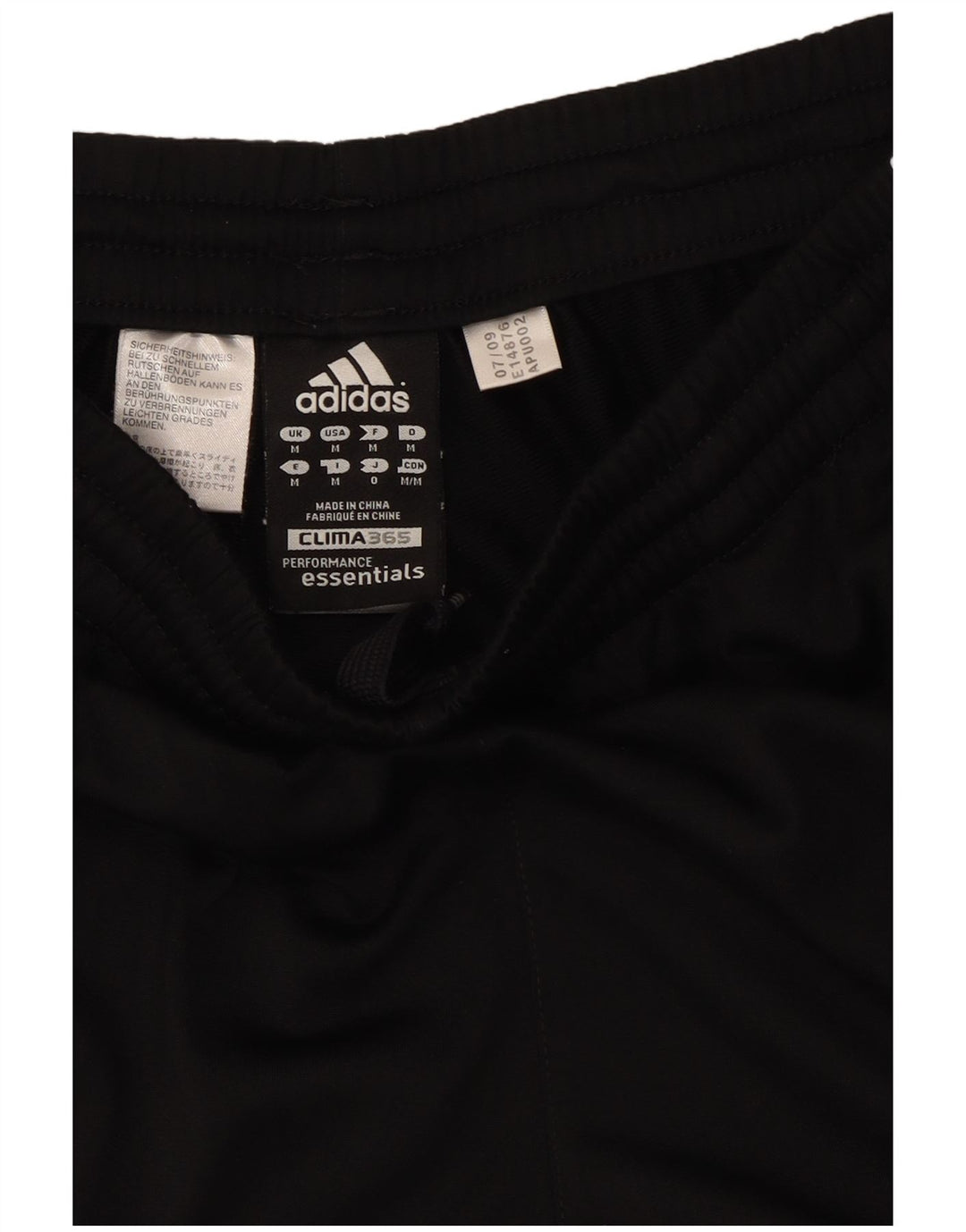 Adidas Herre Clima 365 Crop træningsdragt Bukser Medium Sort Polyester