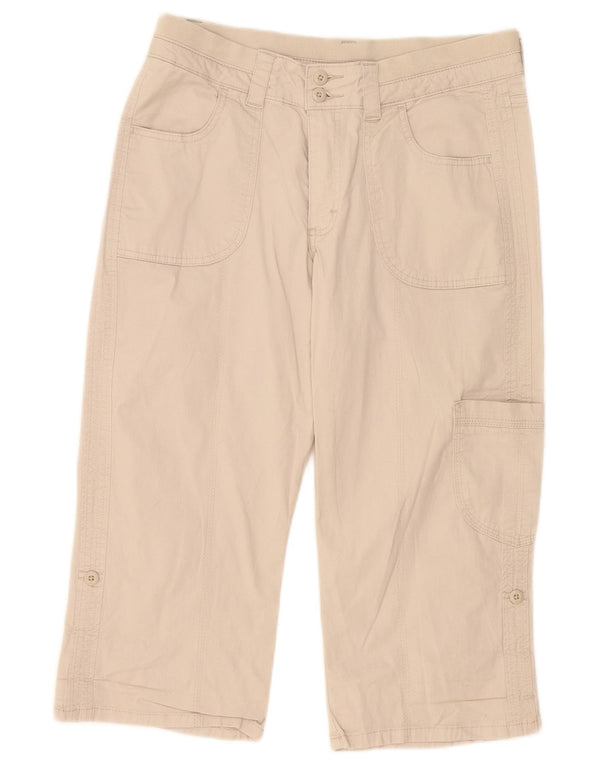 Lee Dame Cargo Capri Bukser US 12 Large W32 L20 Beige Bomuld