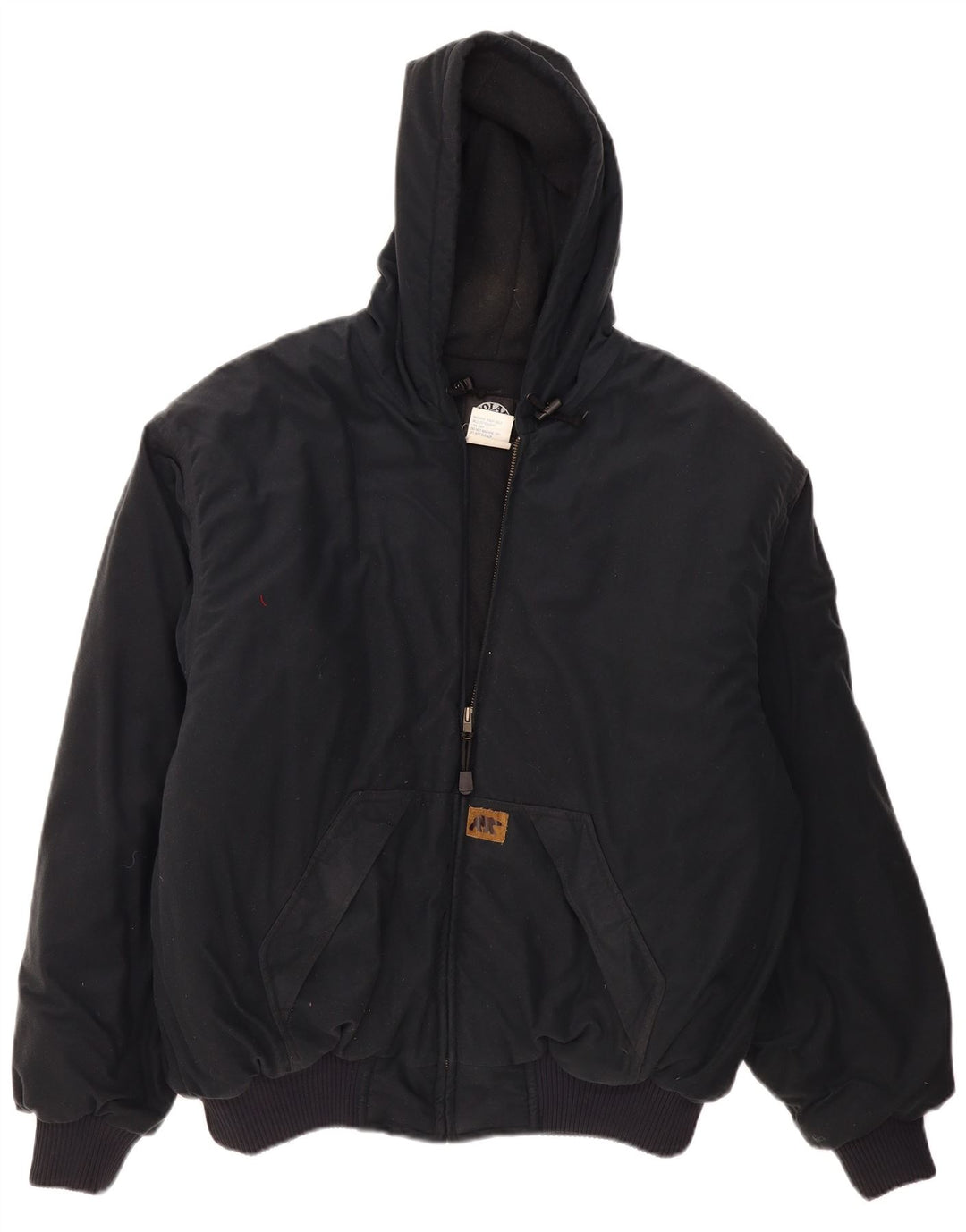 Polar King Herre hættepolstret jakke UK 42 XL Navy Blue Polyester