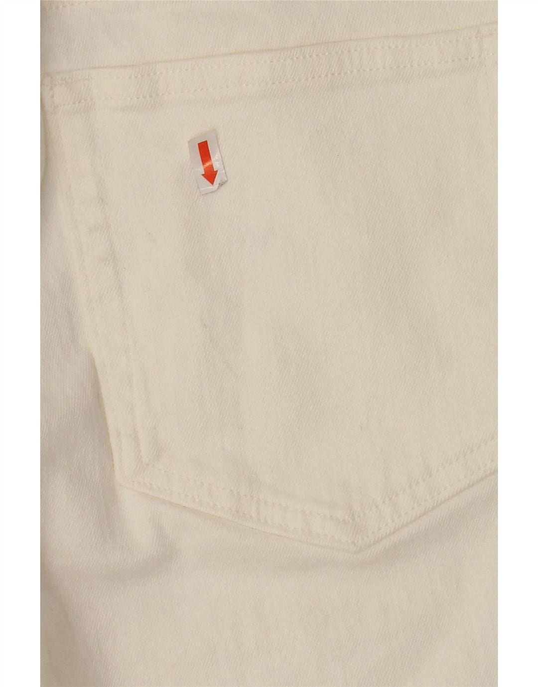 J. CREW Mens Flex Slim Jeans W32 L30 White Cotton Vintage J. Crew and Second-Hand J. Crew from Messina Hembry 