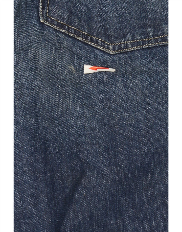 Diesel Herre Kander Straight Jeans W38 L32 Blå Bomuld