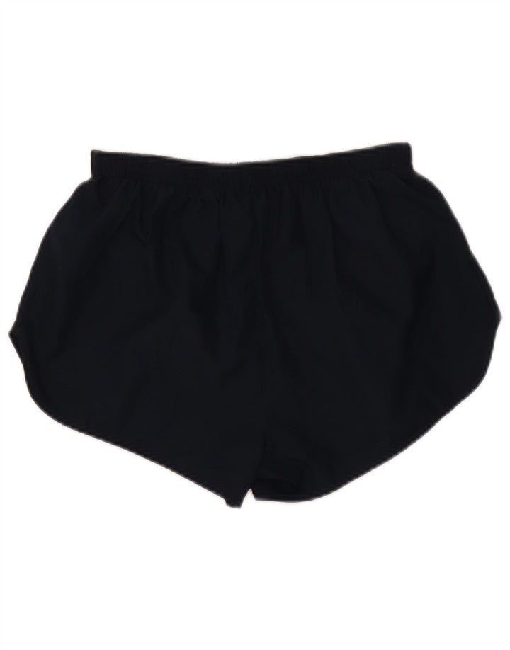 NIKE sportsshorts til kvinder UK 8 Små marineblå polyester