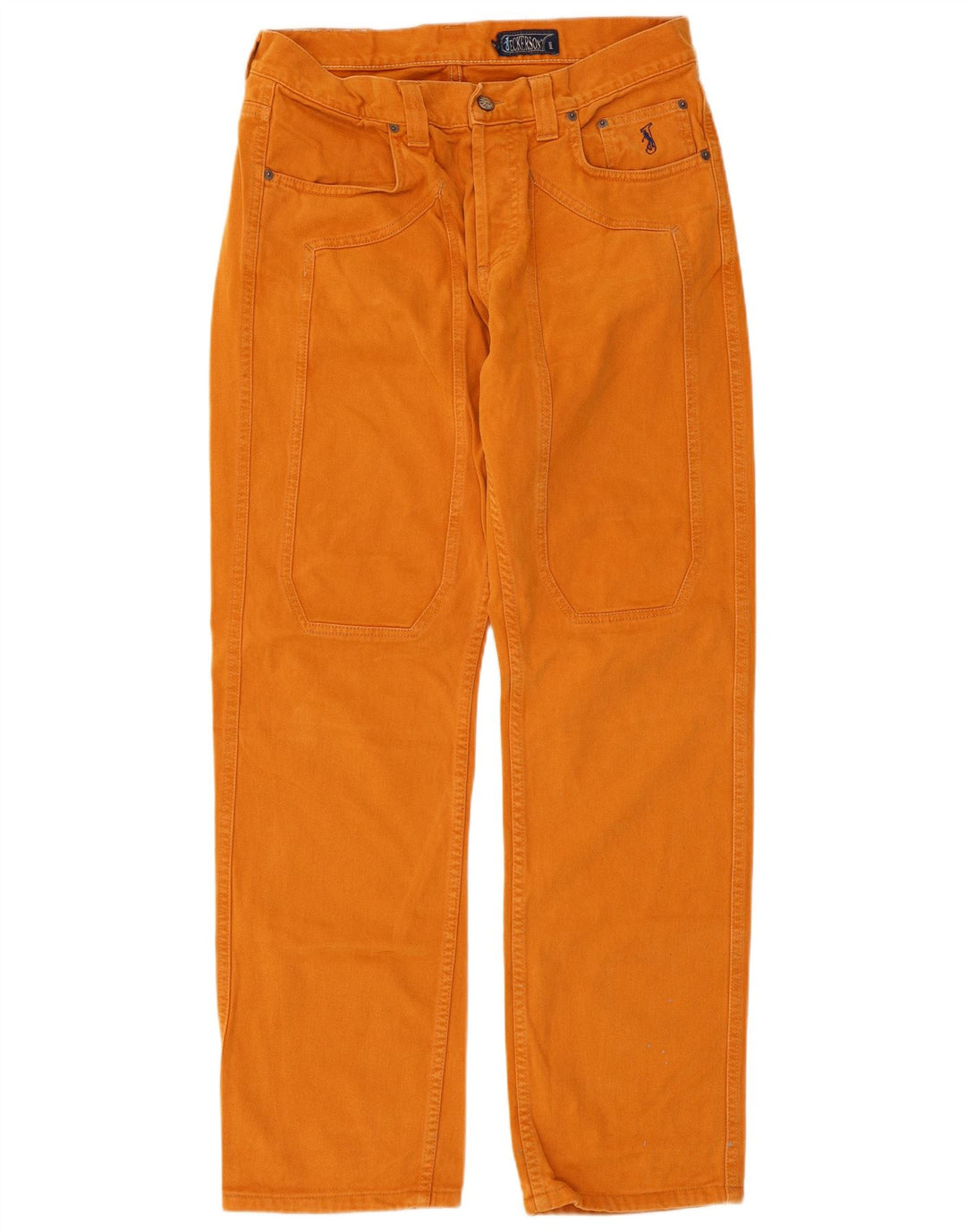 Jeckerson Straight Jeans til mænd W36 L31 Orange Bomuld