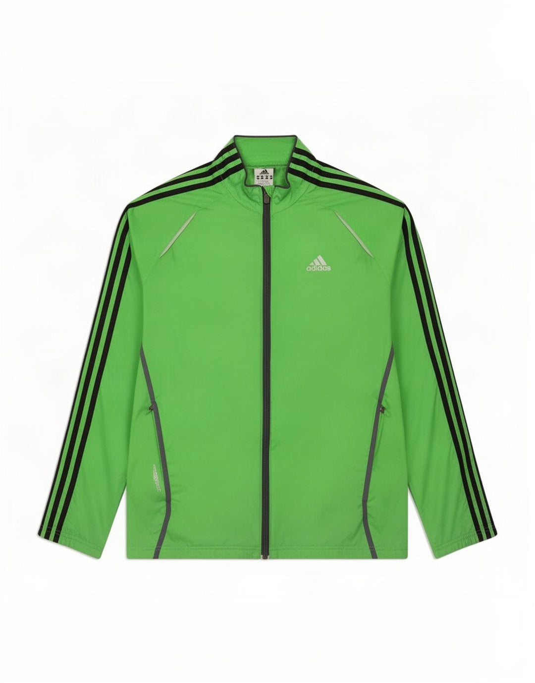 Adidas Træningsdragt til mænd, topjakke, lille grøn nylon
