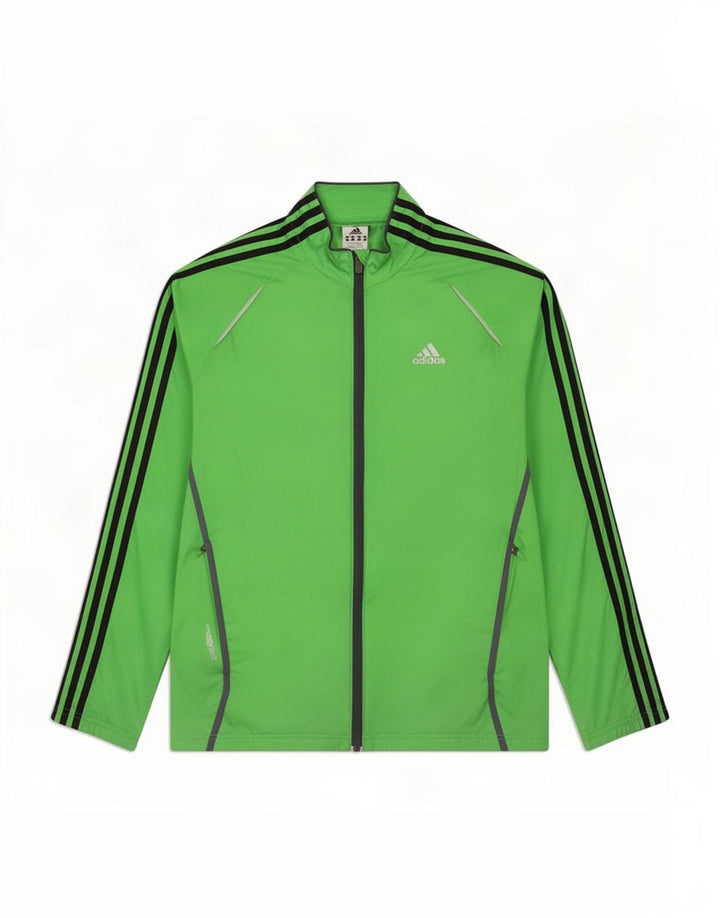Adidas Træningsdragt til mænd, topjakke, lille grøn nylon