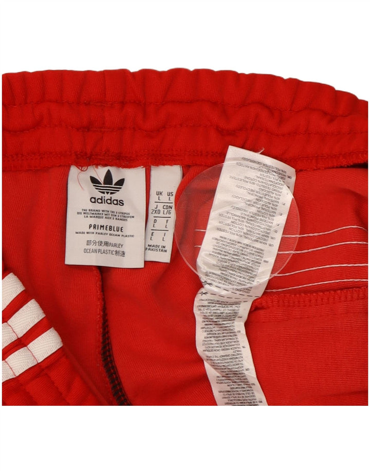 Adidas Herre træningsdragt Bukser Joggers Large Rød Polyester