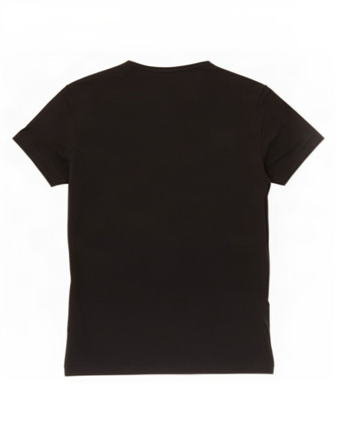 Lacoste Dame T-Shirt Top Størrelse 42 Stor Sort Bomuld