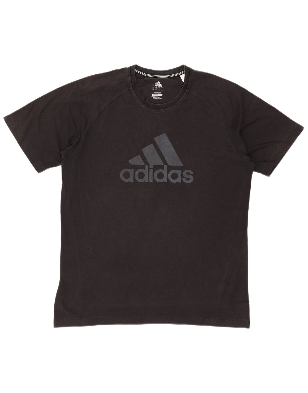 ADIDAS Herre Clima 365 Grafisk T-Shirt Top Stor Sort
