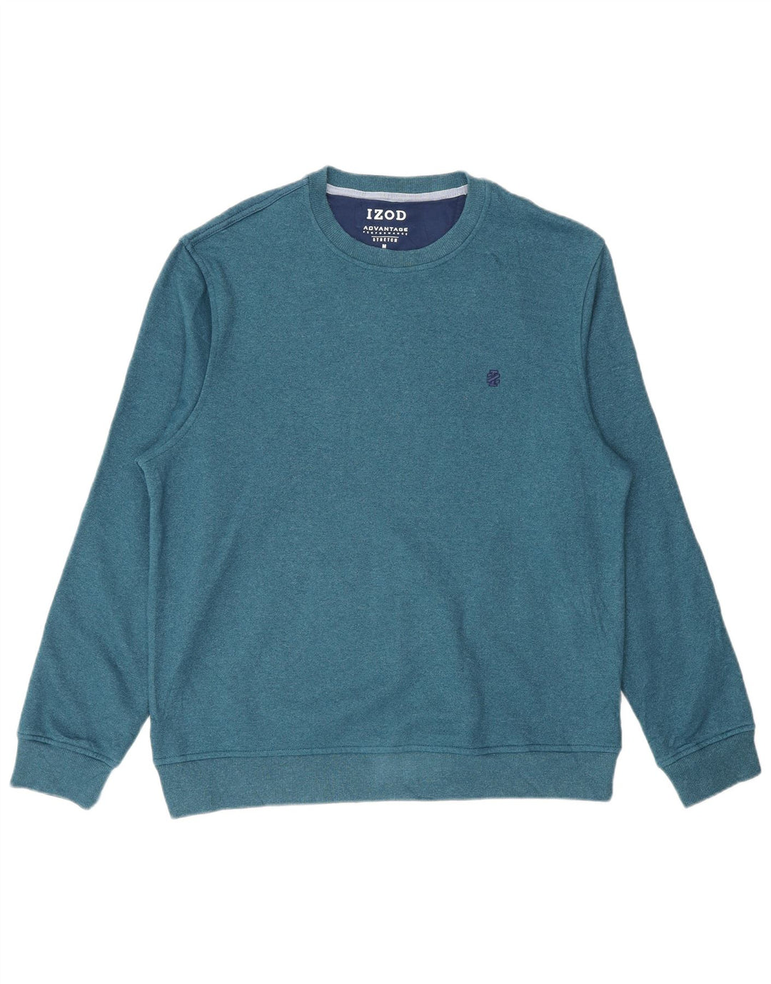 Izod Herre sweatshirt Jumper Medium Blue Polyester
