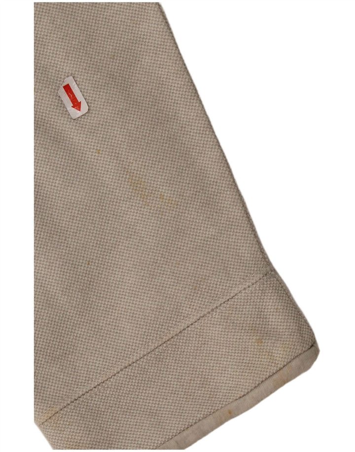 FAT FACE Mens Zip Neck Sweatshirt Jumper Medium Off White Cotton