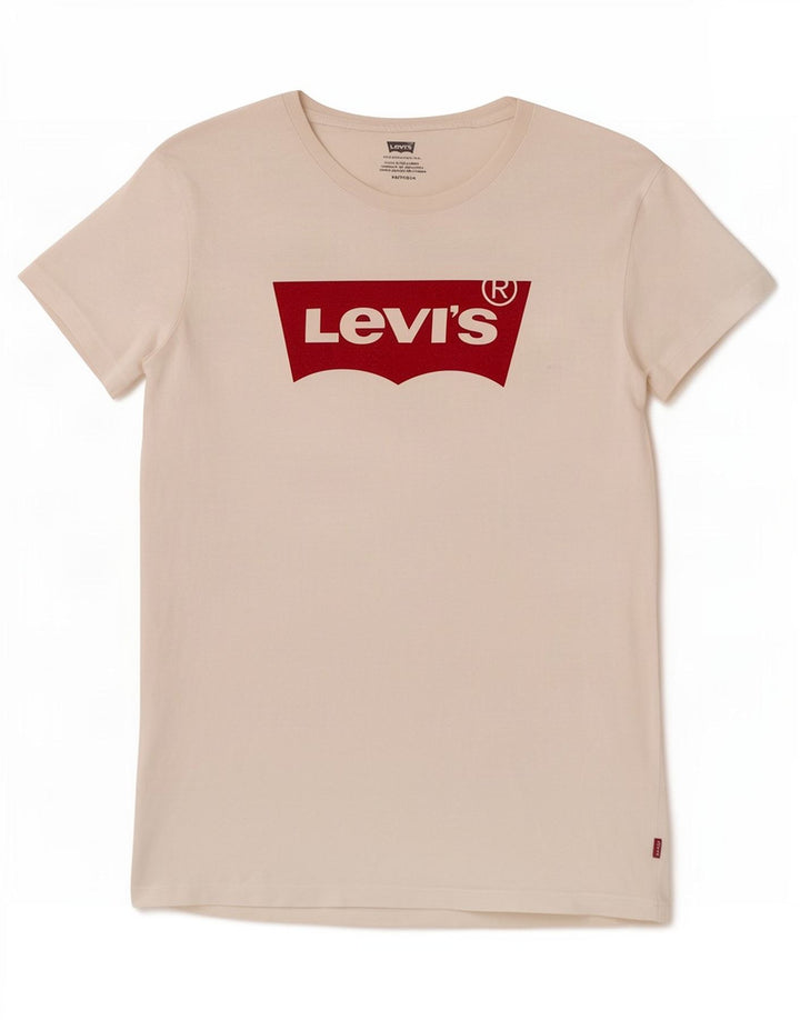 Levi's Grafisk T-shirt top til kvinder DK 6 XS Hvid