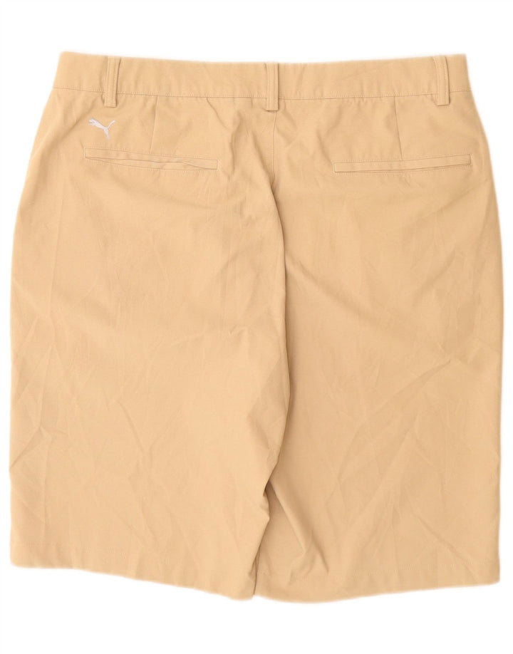 PUMA Chino Shorts til mænd W36 Large Beige Polyester