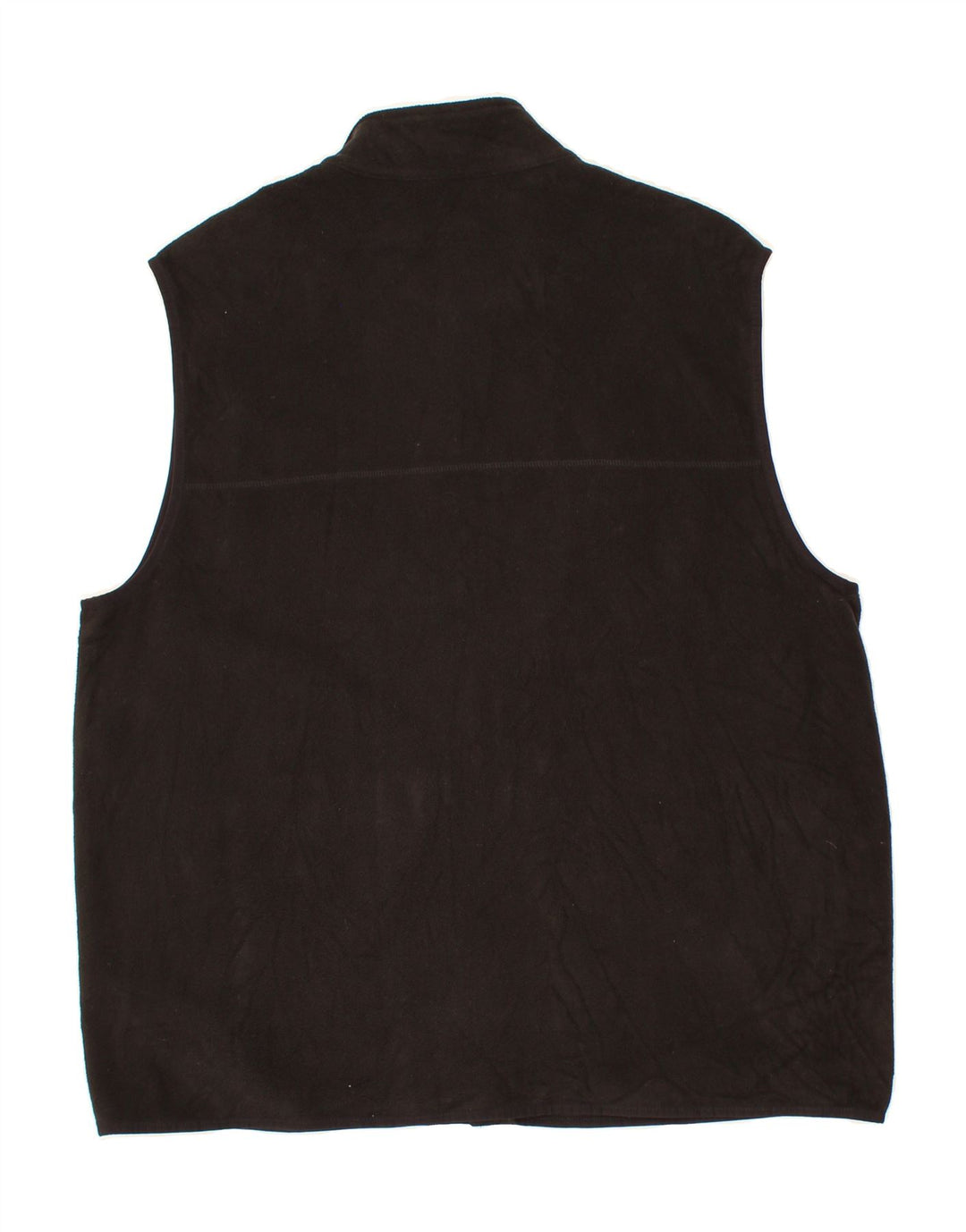IZOD Mens Fleece Gilet UK 42 XL Black Polyester Vintage Izod and Second-Hand Izod from Messina Hembry 