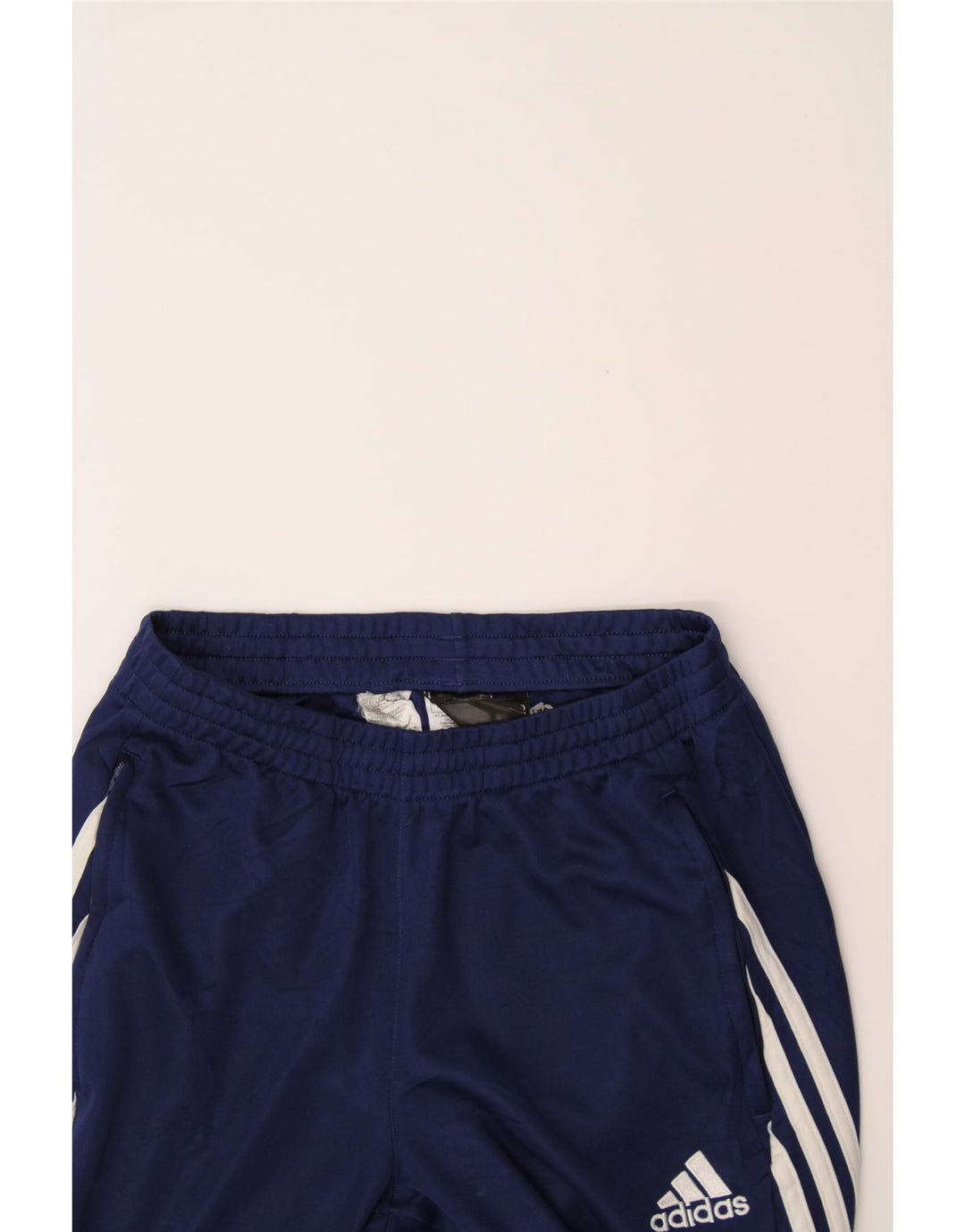 ADIDAS Mens Tracksuit Trousers Medium Navy Blue Polyester Vintage Adidas and Second-Hand Adidas from Messina Hembry 