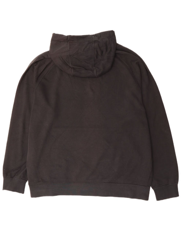 Nike grafisk hættetrøje til mænd 2XL sort bomuld