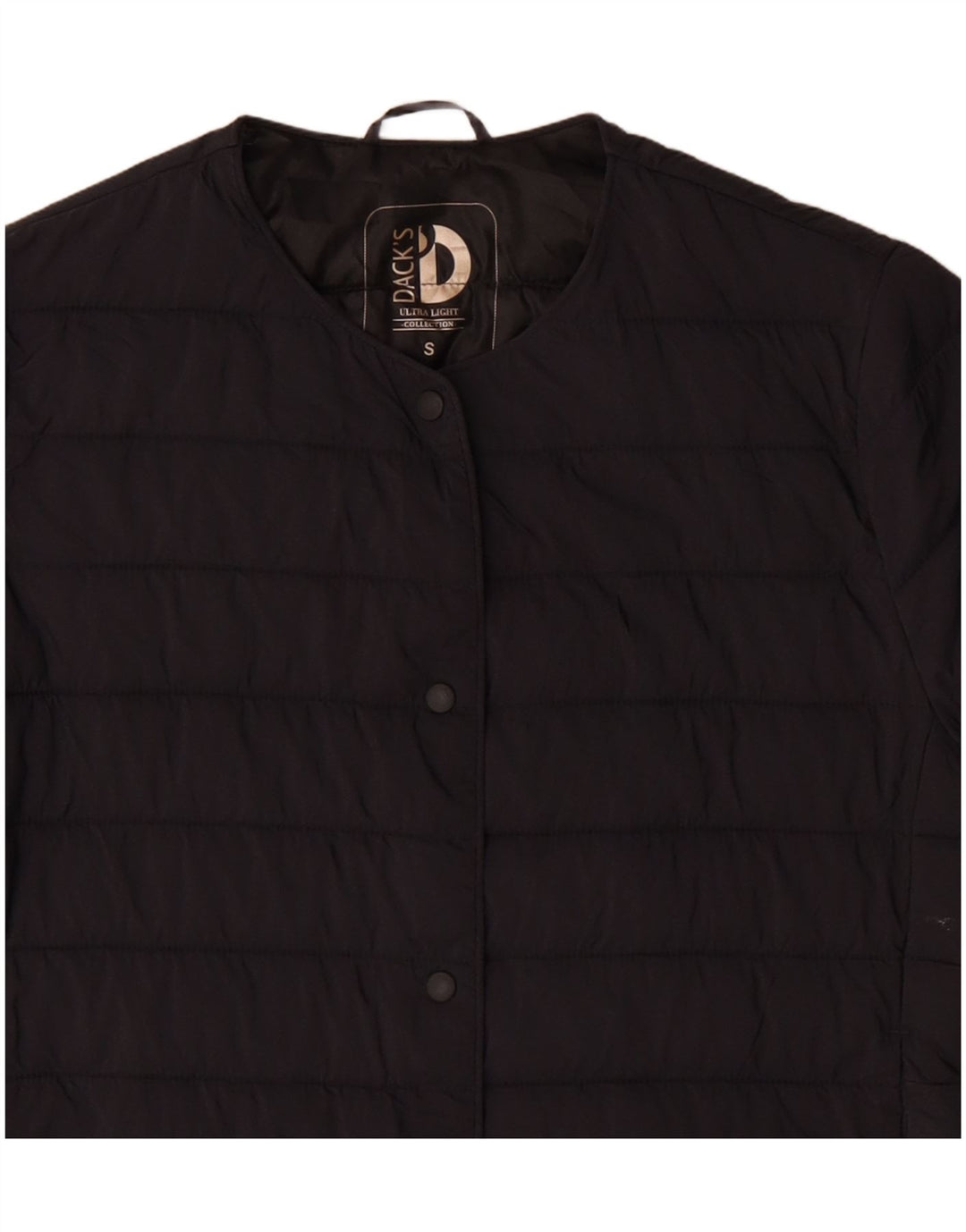 Dacks polstrede jakke til kvinder UK 10 Lille marineblå nylon