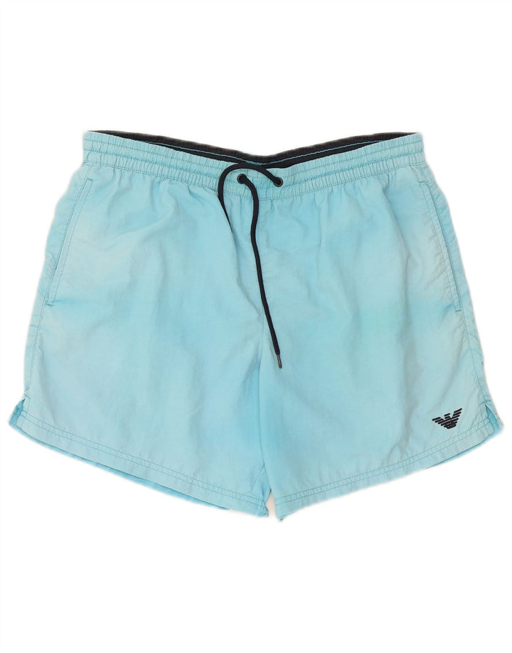 Emporio Armani Badeshorts til mænd mellemblå