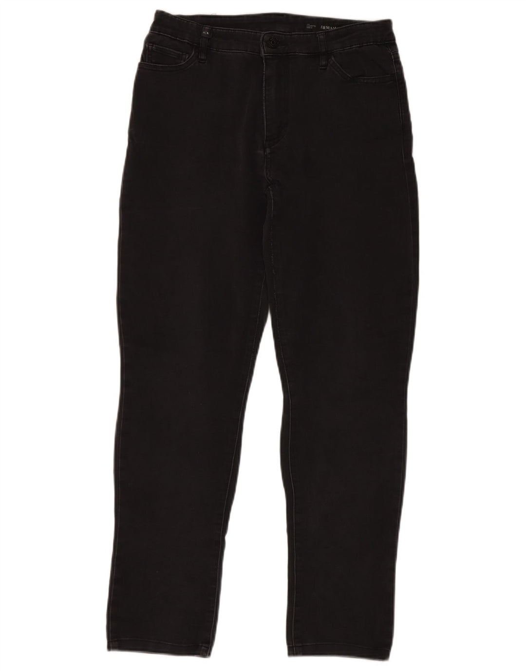 Armani Exchange Dame J45 Slim Jeans W30 L28 Sort Bomuld