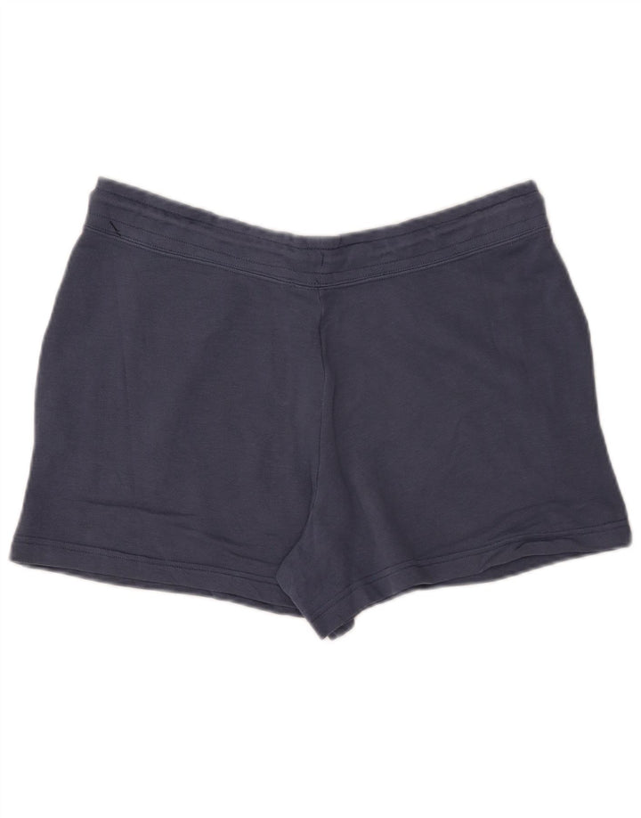 NIKE sportsshorts til kvinder UK 16 Stor marineblå bomuld