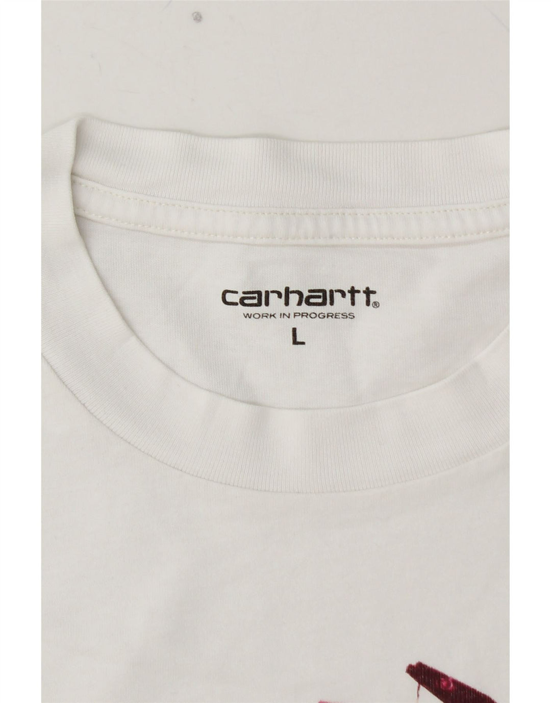 CARHARTT Herre grafisk T-shirt Top Stor hvid bomuld