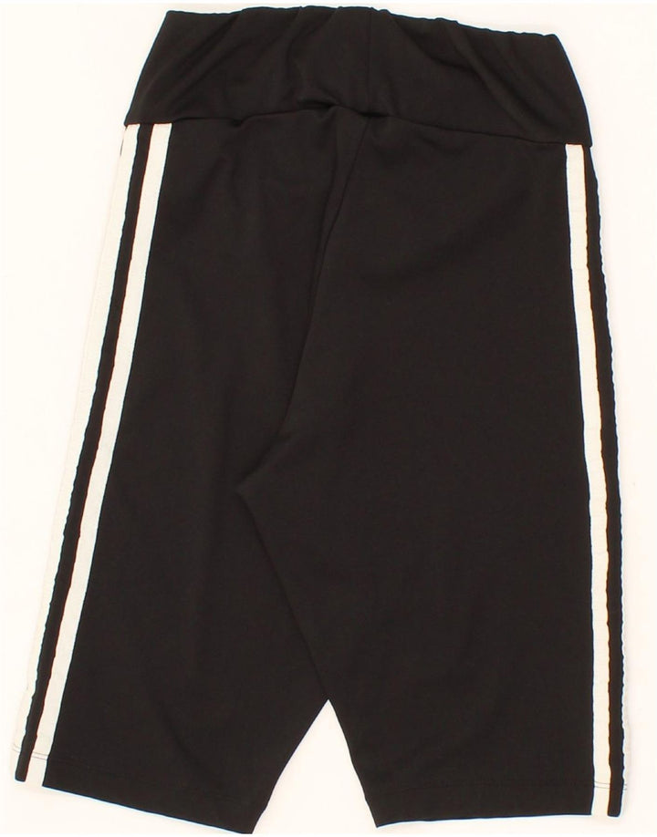 ADIDAS Womens Bermuda Sport Shorts UK 6 XS Black Polyester Vintage Adidas and Second-Hand Adidas from Messina Hembry 