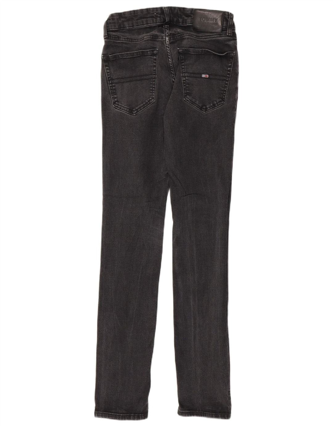 Tommy Hilfiger Dame Scanton Slim Jeans W28 L32 Grå Bomuld